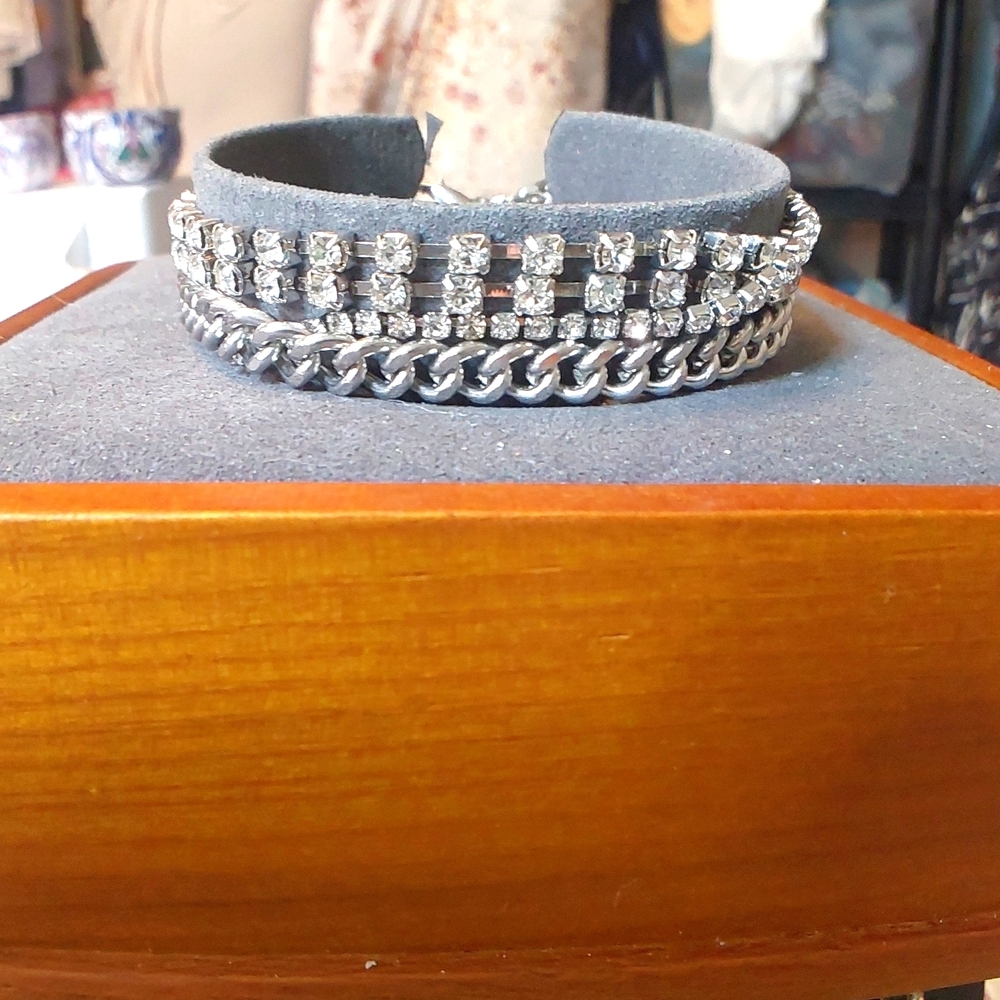 Rhinestone Bracelet and necklace